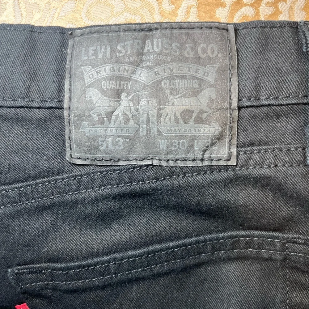 Levi's Black Slim Jeans Sleek and Versatile - Picture 5 of 5